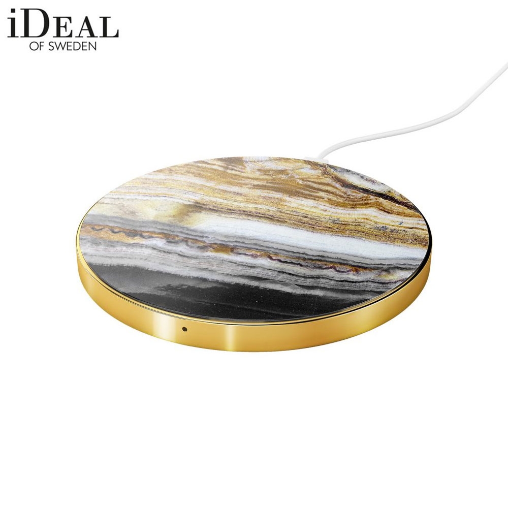 Qi Induktionsladegerät Wireless Ladestation 10W (IDFQI-99) - Outer Space Agate
