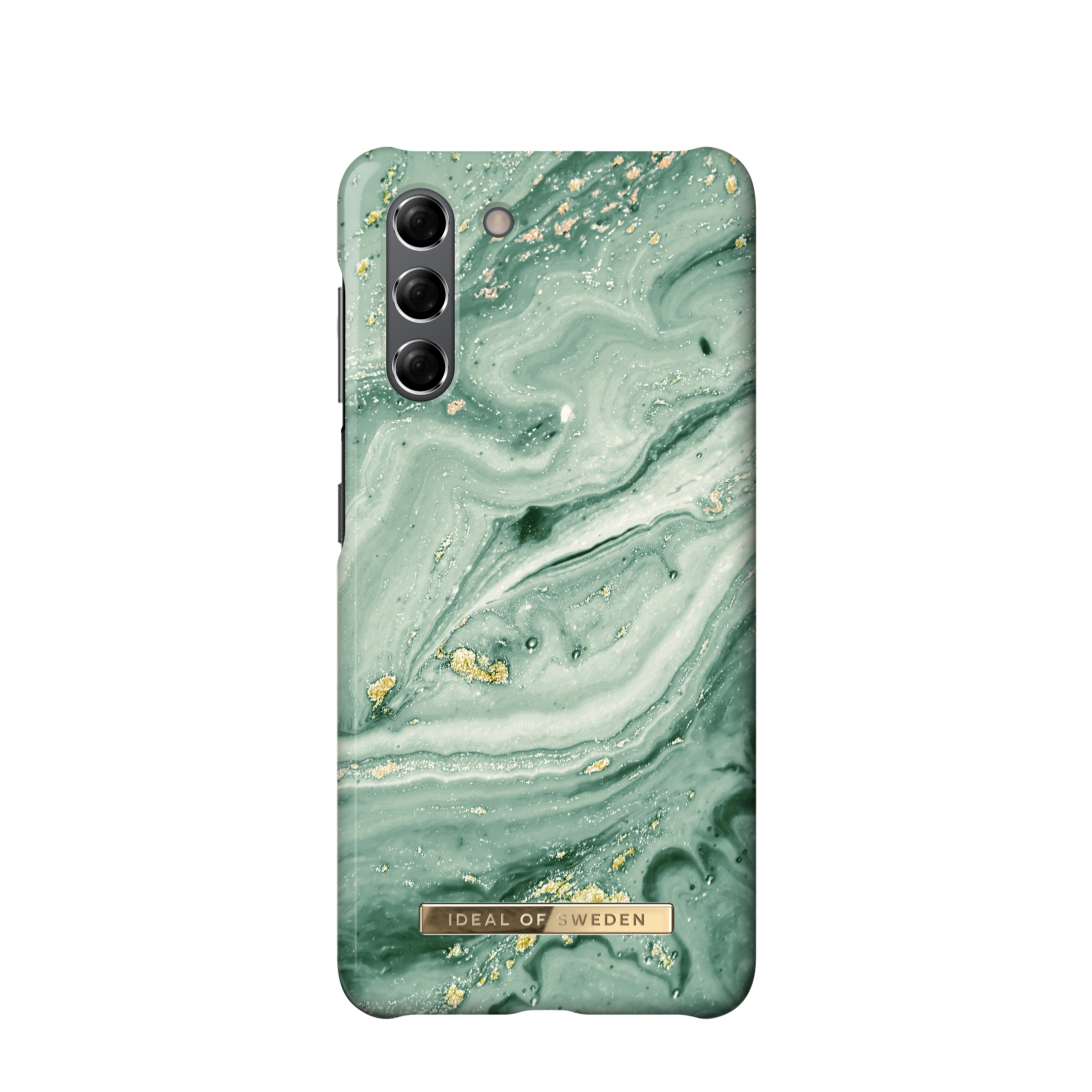Image of iDeal of Sweden - Samsung Galaxy S21 5G Hardcase Hülle (IDFCSS21-S21-258) - Mint Swirl Marble bei Apfelkiste.ch