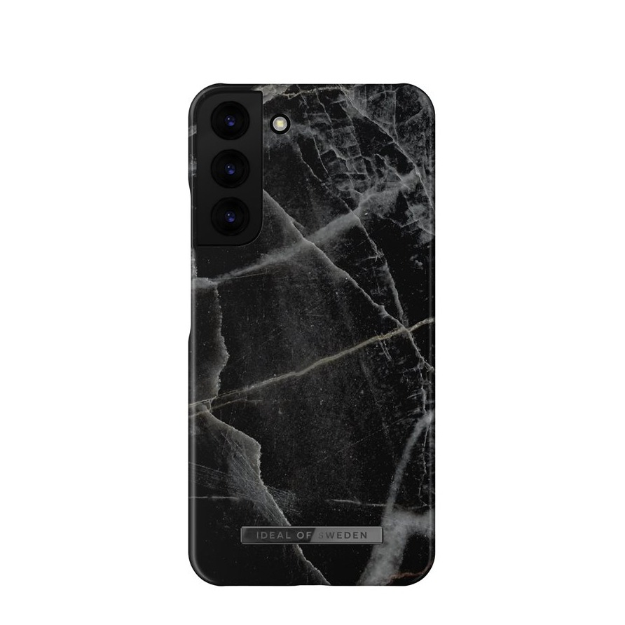 Image of iDeal of Sweden - Samsung Galaxy S22+ Plus 5G Hardcase Hülle (IDFCAW21-S22P-358) - Black Thunder Marble bei Apfelkiste.ch