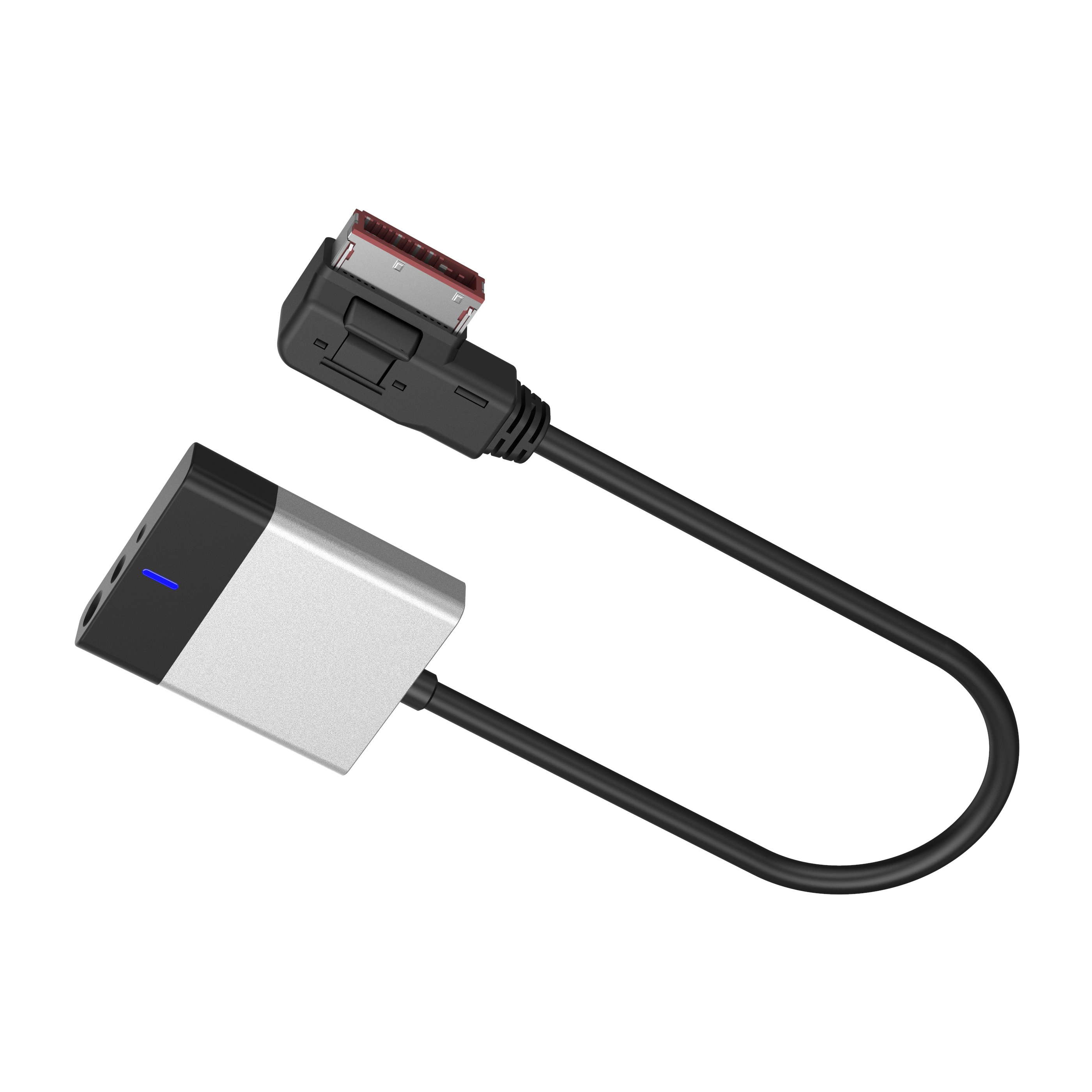 vhbw Bluetooth-Adapter USB, MMI-AMI kompatibel mit Auto, KFZ Audi