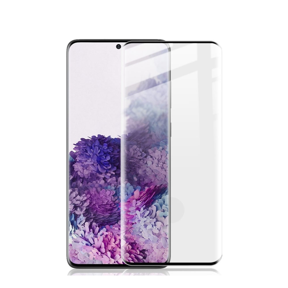 Image of IMAK - Samsung Galaxy S20 / S20 5G 3D Curved Full-Screen Vollbild Glas Display mit Rahmen - Schwarz bei Apfelkiste.ch