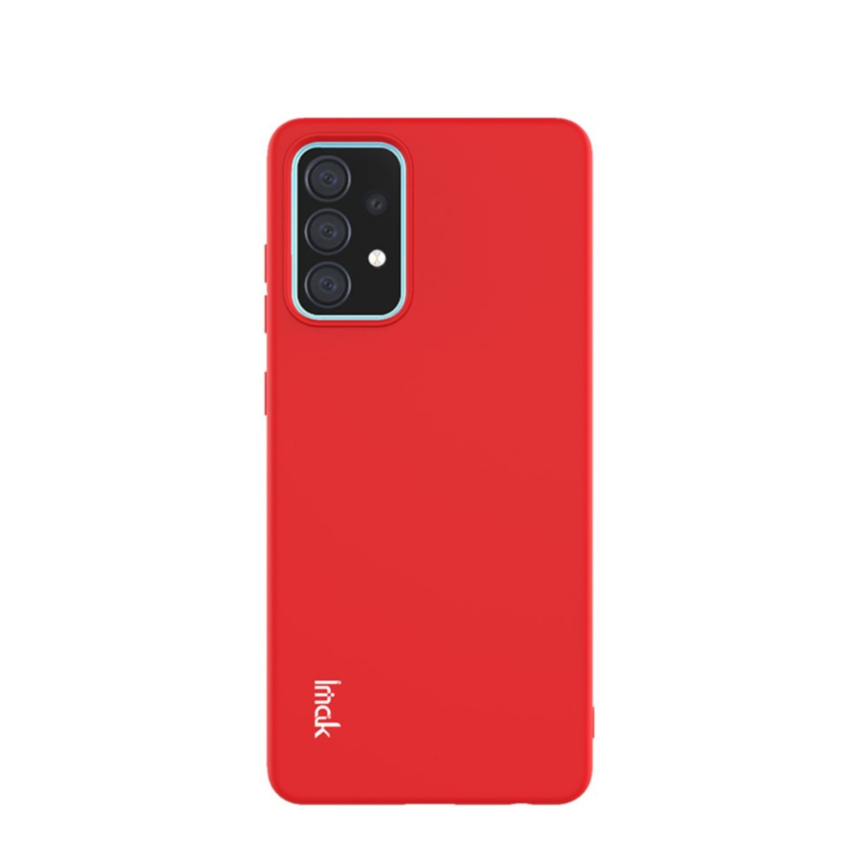 Image of IMAK - Samsung Galaxy A52s 5G / A52 (5G) Gummi Case Ultra Thin Hülle - Rot bei Apfelkiste.ch
