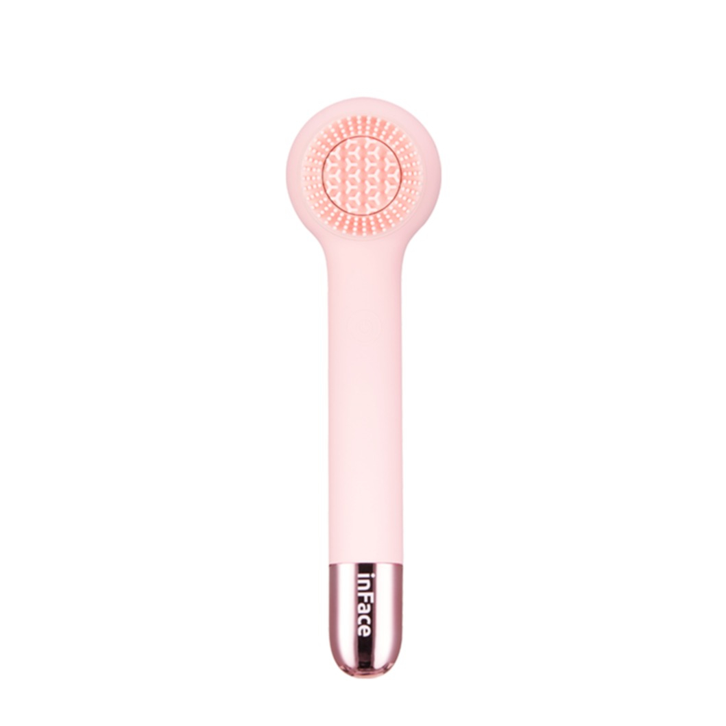 Image of InFace - SPA Massager Elektrischer USB Gesichtsreiniger / Gesichtsmassage Tiefenreinigung Reinigungsbürste - Rosa bei Apfelkiste.ch