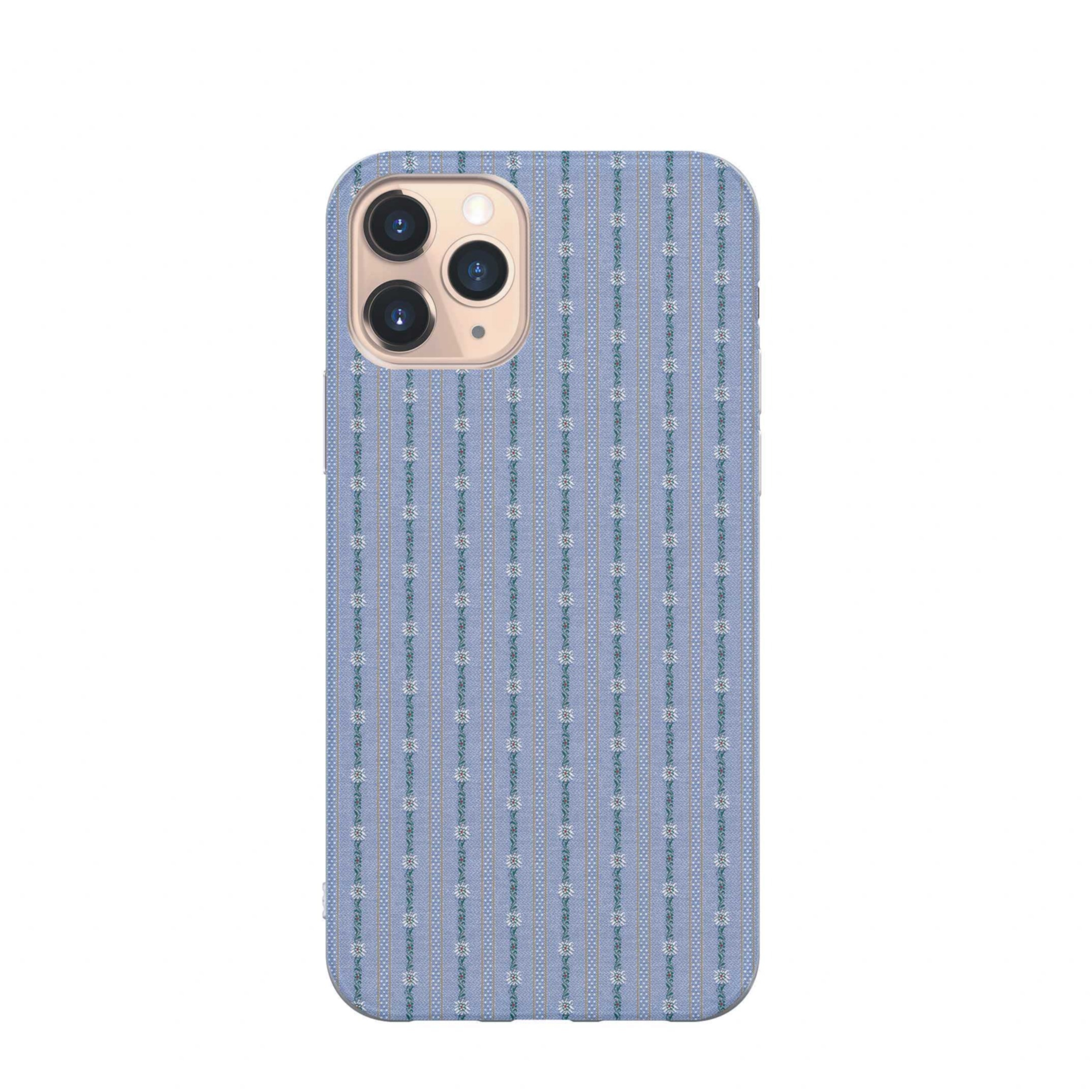 Image of Apfelkiste - iPhone 11 Pro Max Gummi Schutzhülle Edelweiss Schwinger Design - Transparent bei Apfelkiste.ch