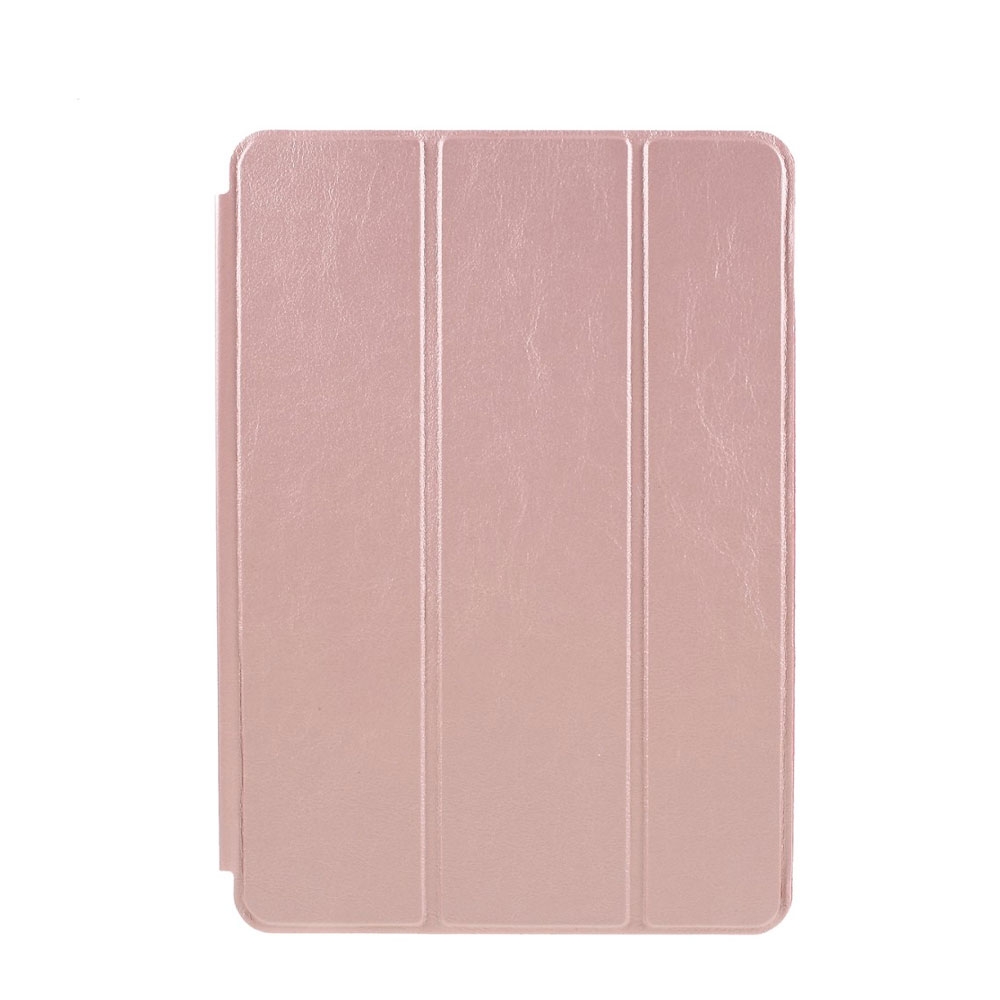 Image of iPad 10.2" (2021/2020/2019) Leder Tasche Smart Case Hülle - Roségold bei Apfelkiste.ch