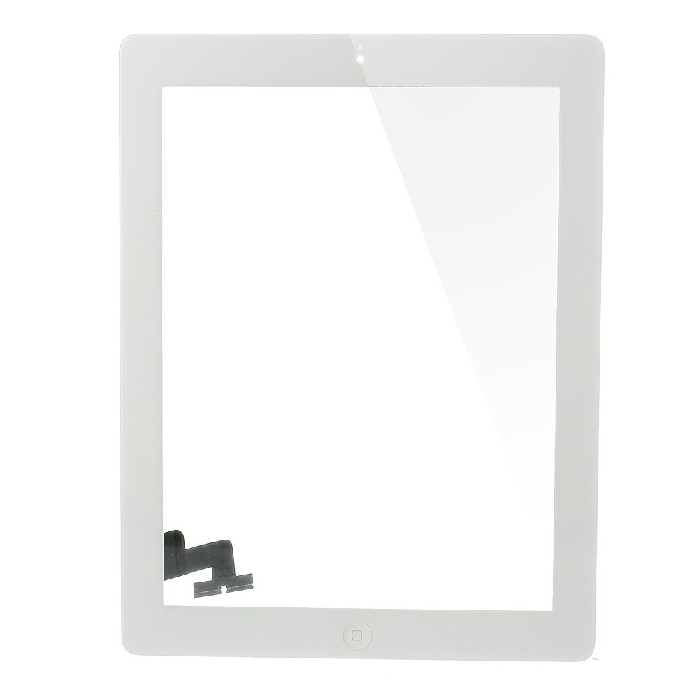 Image of iPad 2 Touchscreen Glas Digitizer - Weiss (vormontiert) bei Apfelkiste.ch