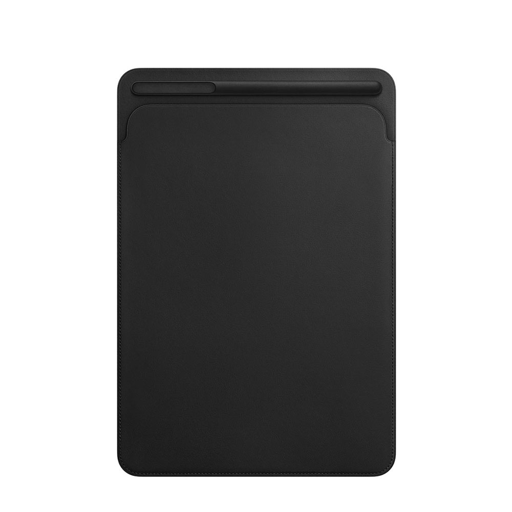 Image of iPad Air 10.9" (2022/2020) Leder Tasche mit Apple Pencil Halter - Schwarz bei Apfelkiste.ch