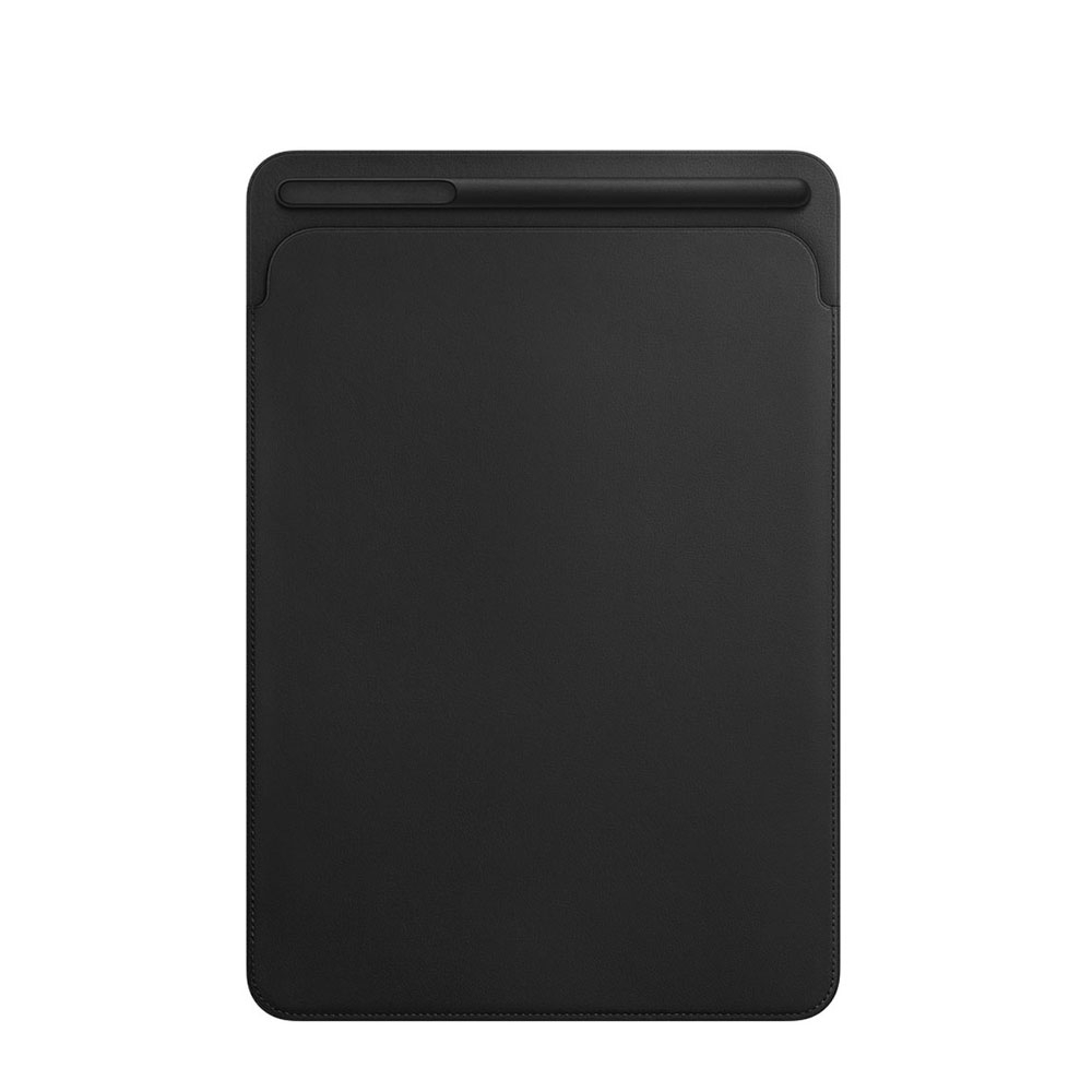 Image of iPad Pro 11" (2021/2020/2018) Leder Tasche mit Apple Pencil Halter - Schwarz bei Apfelkiste.ch