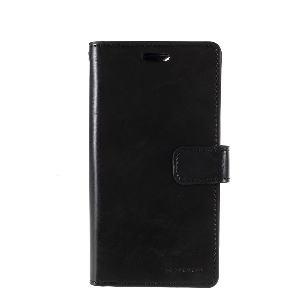 Image of Mercury Goospery - iPhone 11 Leder Tasche Karten Etui Mansoor Diary - Schwarz bei Apfelkiste.ch