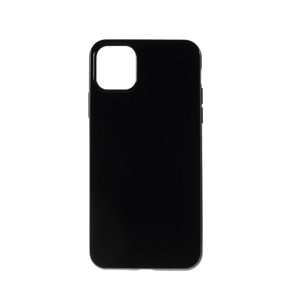 iPhone 11 Gummi Case Schutz Hülle - Schwarz (Glanz)
