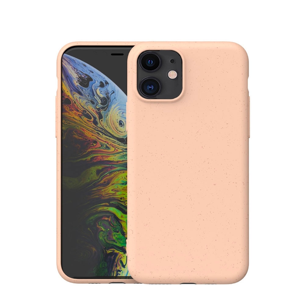 Image of iPhone 11 Bio Gummi Schutzhülle Eco Friendly Nachhaltig Kompostierbar - Sandrosa bei Apfelkiste.ch
