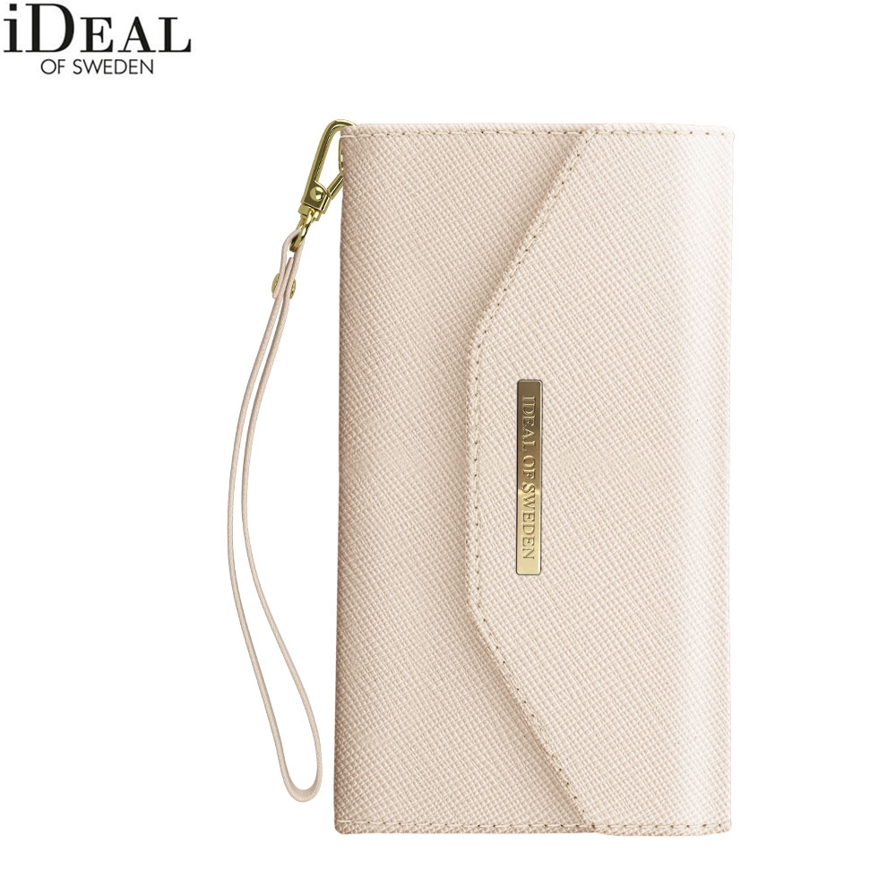 iPhone 11 / iPhone Xr 2in1 Leder Tasche + Hülle Mayfair Clutch (IDMC-I1961-128) - Beige