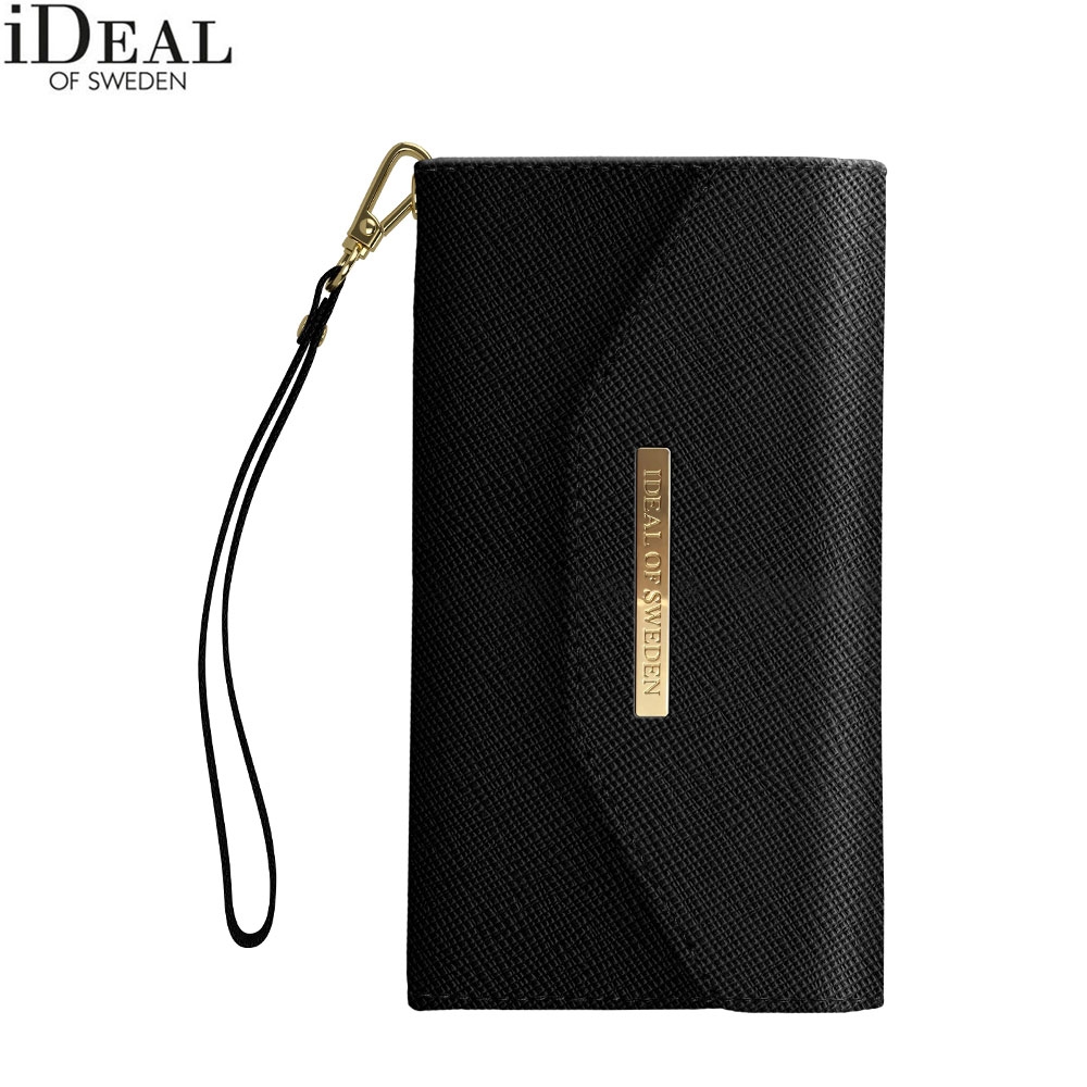 iPhone 11 2in1 Leder Tasche + Hülle Mayfair Clutch (IDMC-I1961-01) - Schwarz