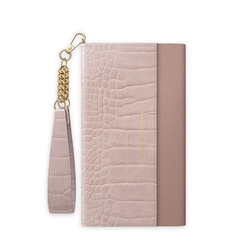 Image of iDeal of Sweden - iPhone 11 / iPhone Xr 2in1 Leder Tasche + Hülle Signature Clutch (IDSCSS20-I1961-211) - Misty Rose Croco bei Apfelkiste.ch