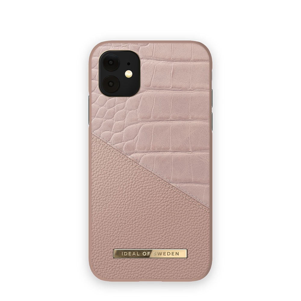 Image of iDeal of Sweden - iPhone 11 / iPhone Xr Hardcase Hülle Atelier Case (IDACSS20-I1961-202) - Rose Smoke Croco (Rosa) bei Apfelkiste.ch
