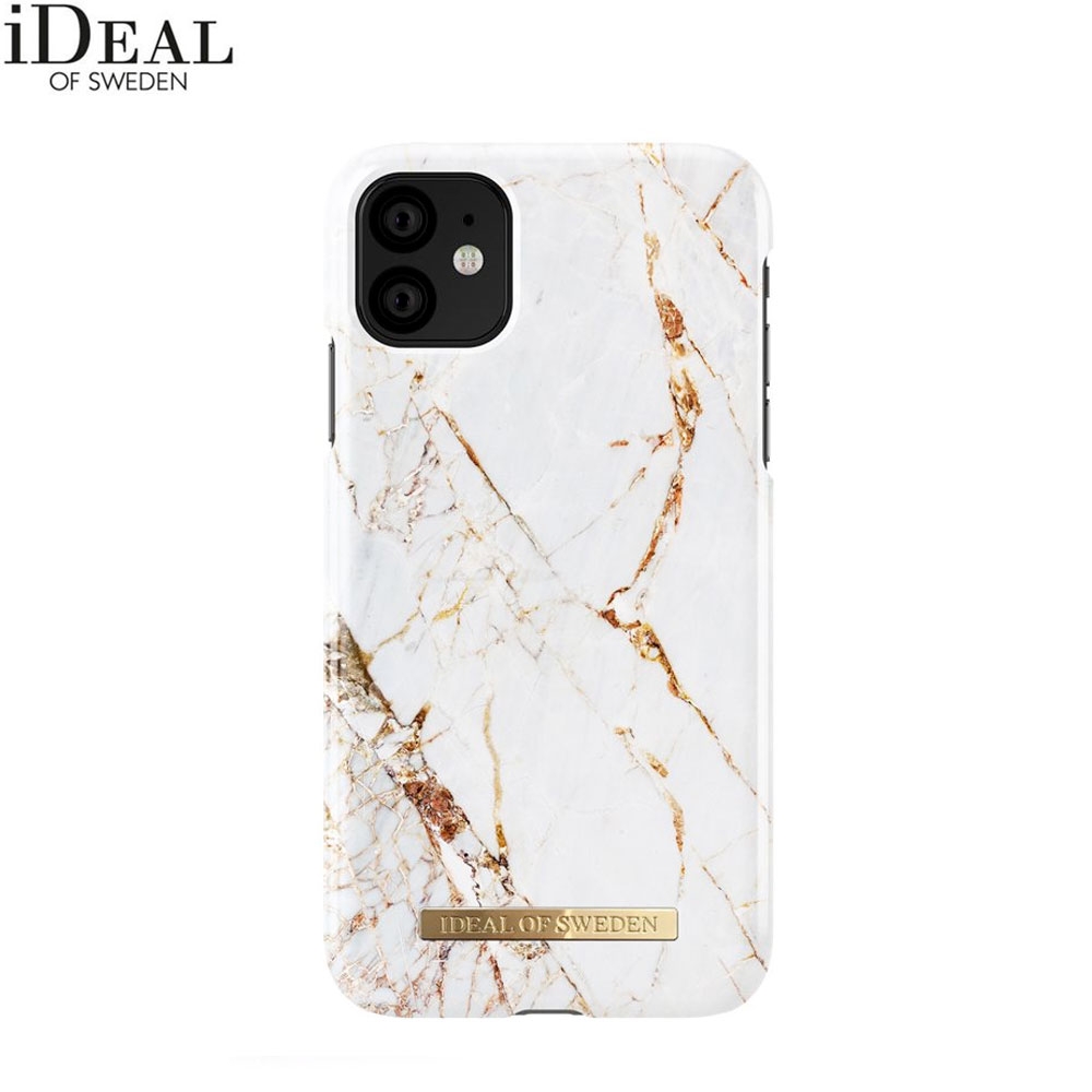iPhone 11 / iPhone Xr Hardcase Hülle (IDFCA16-I1961-46) - Carrara Gold