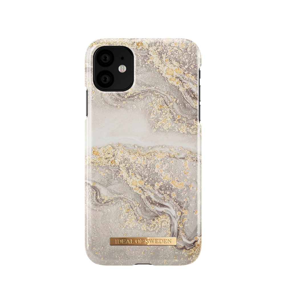 Image of iDeal of Sweden - iPhone 11 / iPhone Xr Hardcase Hülle (IDFCSS19-I1961-121) - Sparkle Greige Marble bei Apfelkiste.ch
