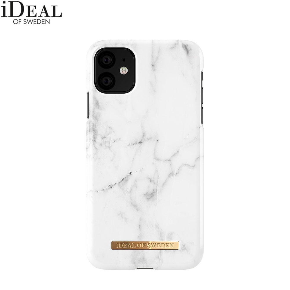 iPhone 11 Hardcase Hülle (IDFC-I1961-22) - White Marble