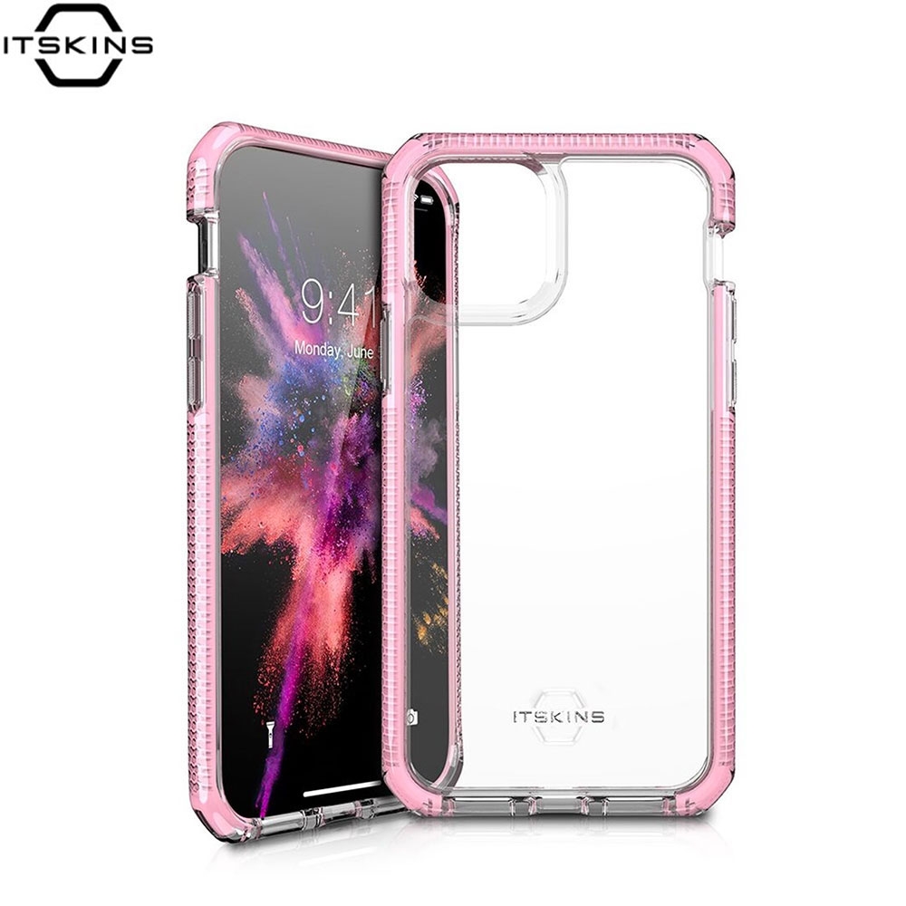 iPhone 11 Supreme Clear Hardcase Hülle (Fallschutz 3 Meter) - Transparent / Rosa