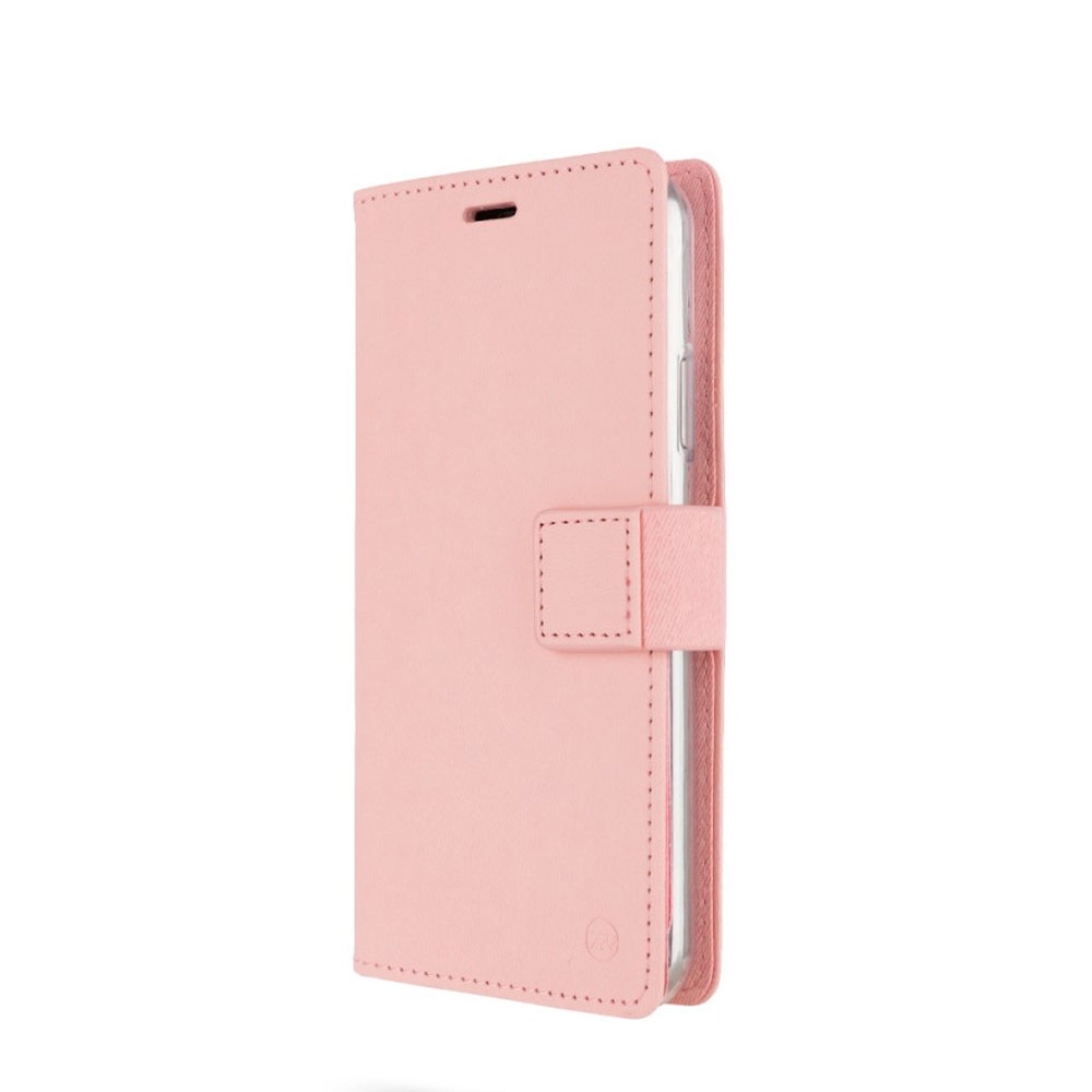 Image of iPhone 11 Leder Tasche Karten Etui - Rosa bei Apfelkiste.ch