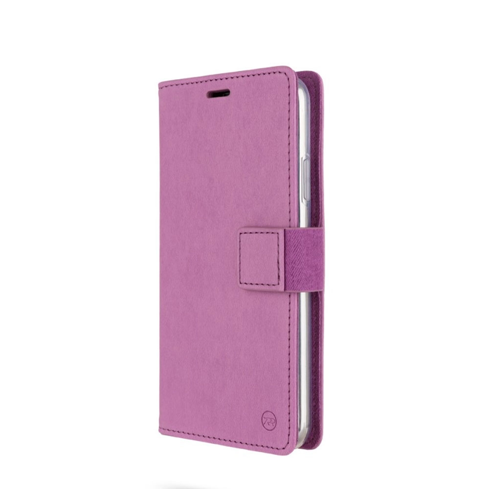 Image of iPhone 11 Leder Tasche Karten Etui - Violett bei Apfelkiste.ch