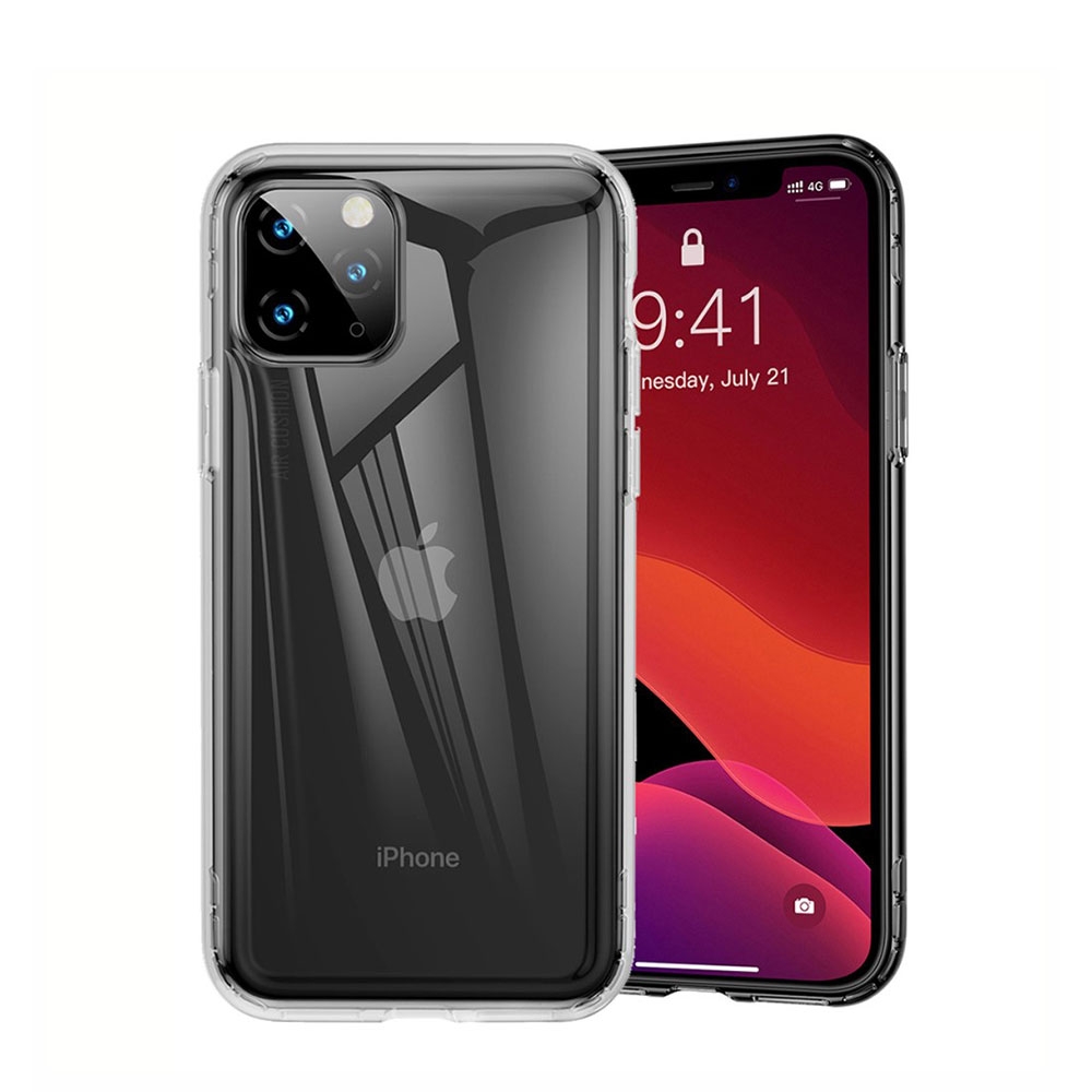 Image of Baseus - iPhone 11 Pro Gummi Hülle Ultra Thin Airbag Case - Transparent bei Apfelkiste.ch