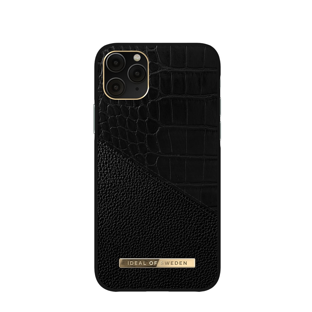 Image of iDeal of Sweden - iPhone 11 Pro / iPhone Xs / X Hardcase Hülle Atelier Case (IDACSS20-I1958-212) - Nightfall Croco (Schwarz) bei Apfelkiste.ch