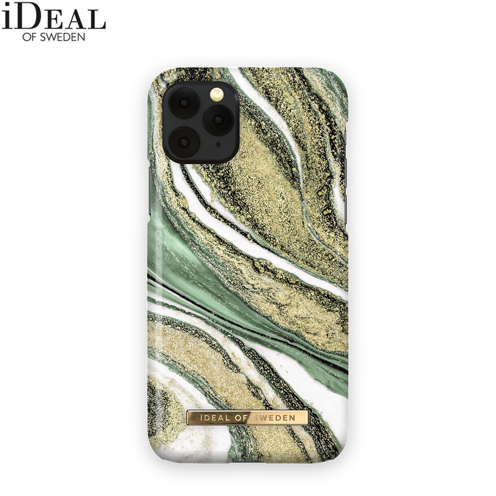 iPhone 11 Pro / iPhone Xs / X Hardcase Hülle (IDFCSS20-I1958-192) - Cosmic Green Swirl