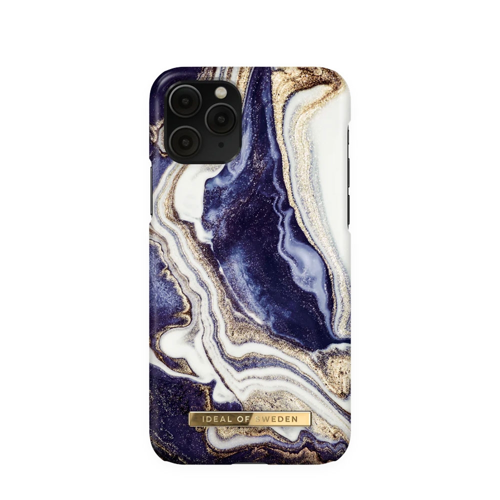 Image of iDeal of Sweden - iPhone 11 Pro / iPhone Xs / X Hardcase Hülle (IDFCGM19-I1958-165) - Golden Indigo Marble bei Apfelkiste.ch