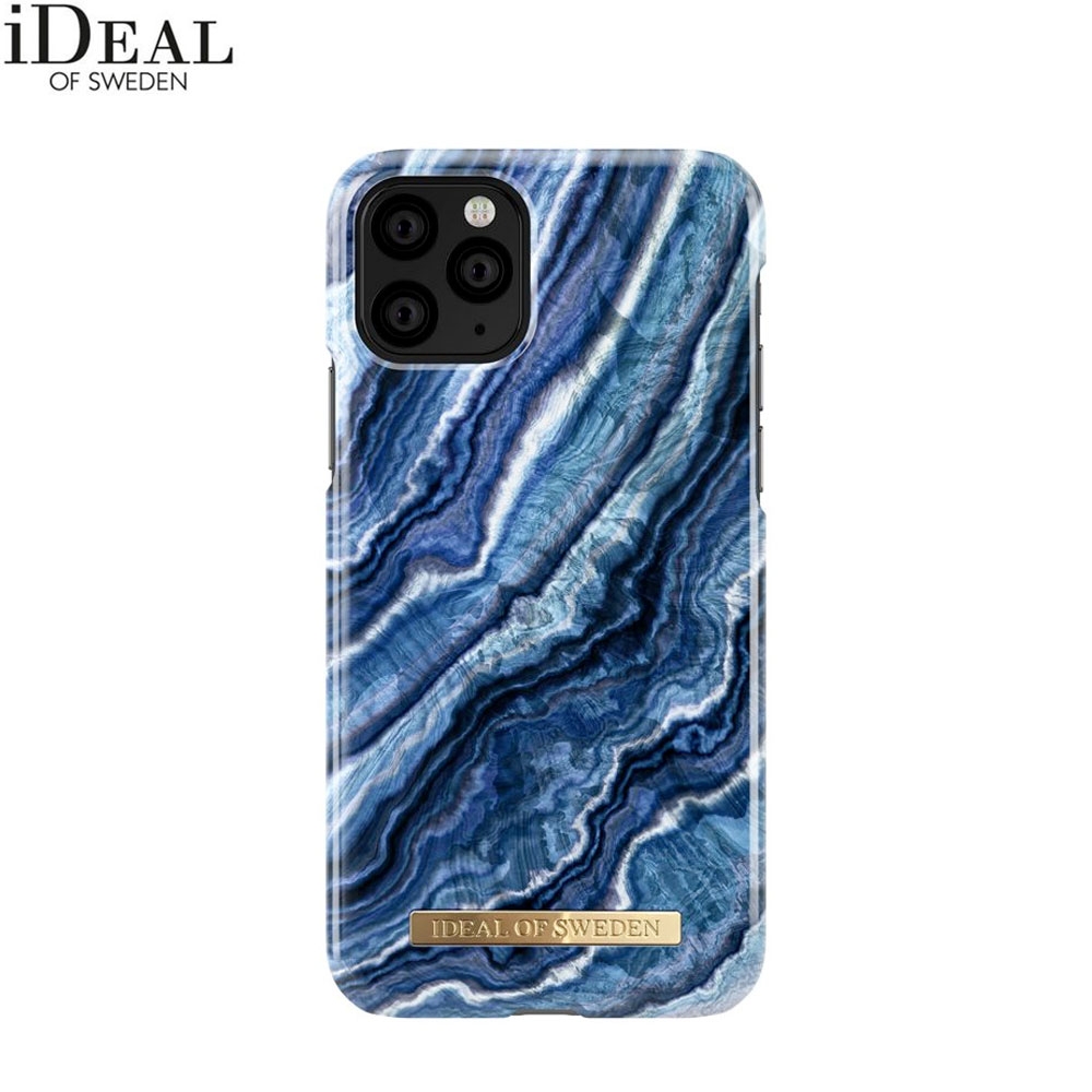 iPhone 11 Pro / iPhone Xs / X Hardcase Hülle (IDFCSS19-I1958-119) - Indigo Swirl