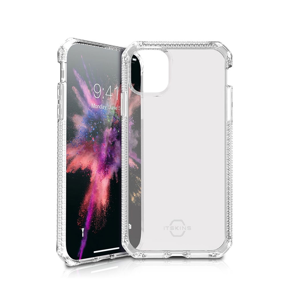 Image of ITSkins - iPhone 11 Pro Spectrum Clear Antimikrobielle Schutz Hardcase Hülle (Fallschutz 2 Meter) - Transparent bei Apfelkiste.ch