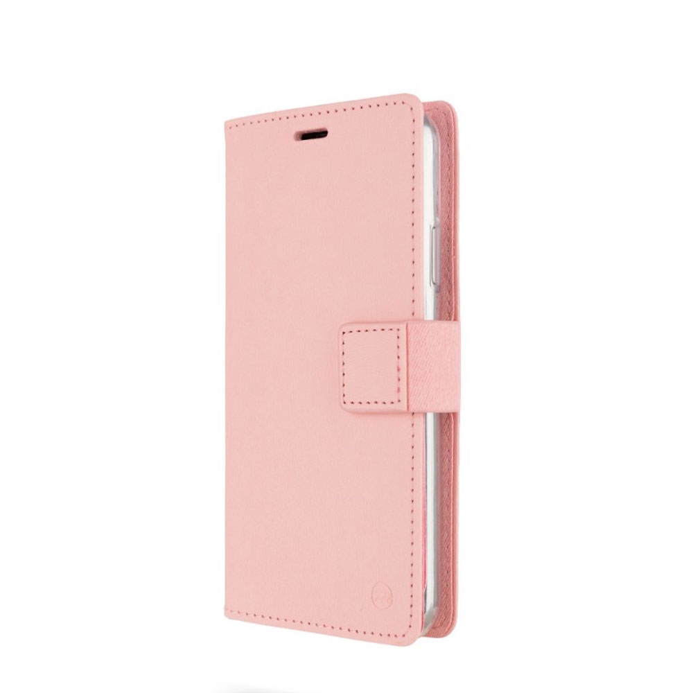 Image of iPhone 11 Pro Leder Tasche Karten Etui - Rosa bei Apfelkiste.ch