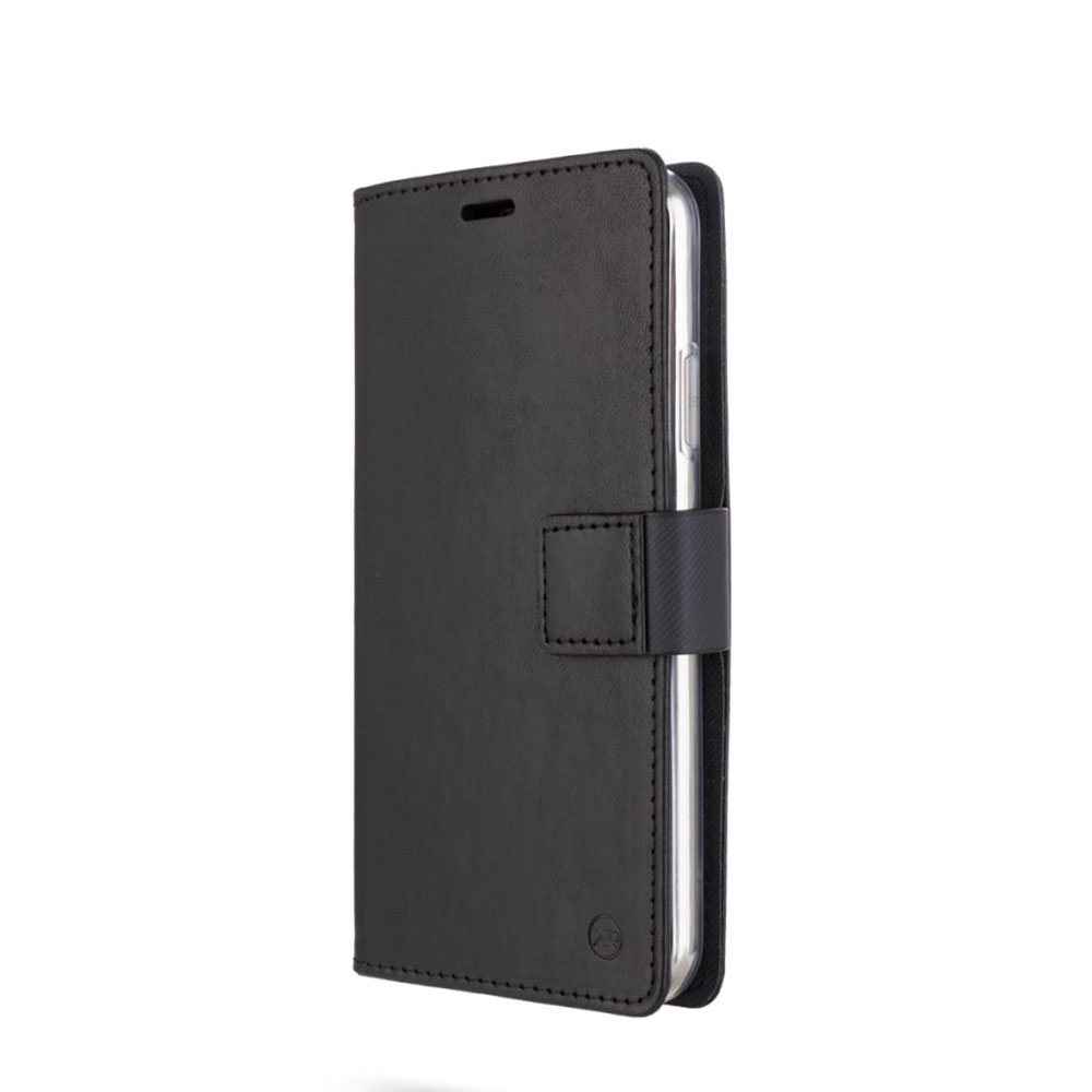 Image of iPhone 11 Pro Leder Tasche Karten Etui - Schwarz bei Apfelkiste.ch