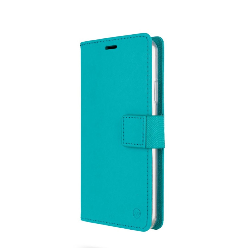 Image of iPhone 11 Pro Leder Tasche Karten Etui - Türkis bei Apfelkiste.ch