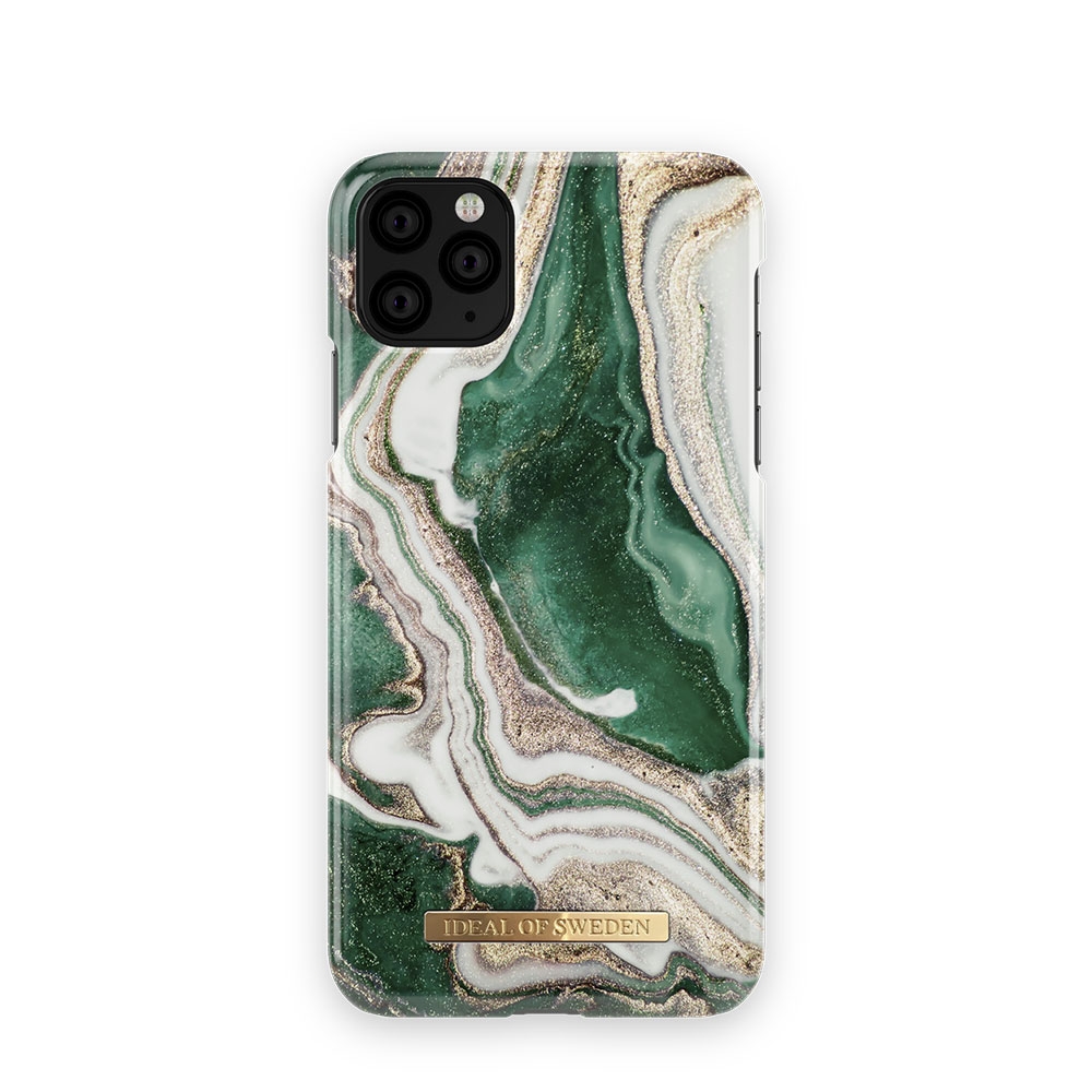 Image of iDeal of Sweden - iPhone 11 Pro Max / iPhone Xs Max Hardcase Hülle (IDFCAW18-I1965-98) - Golden Jade Marble bei Apfelkiste.ch