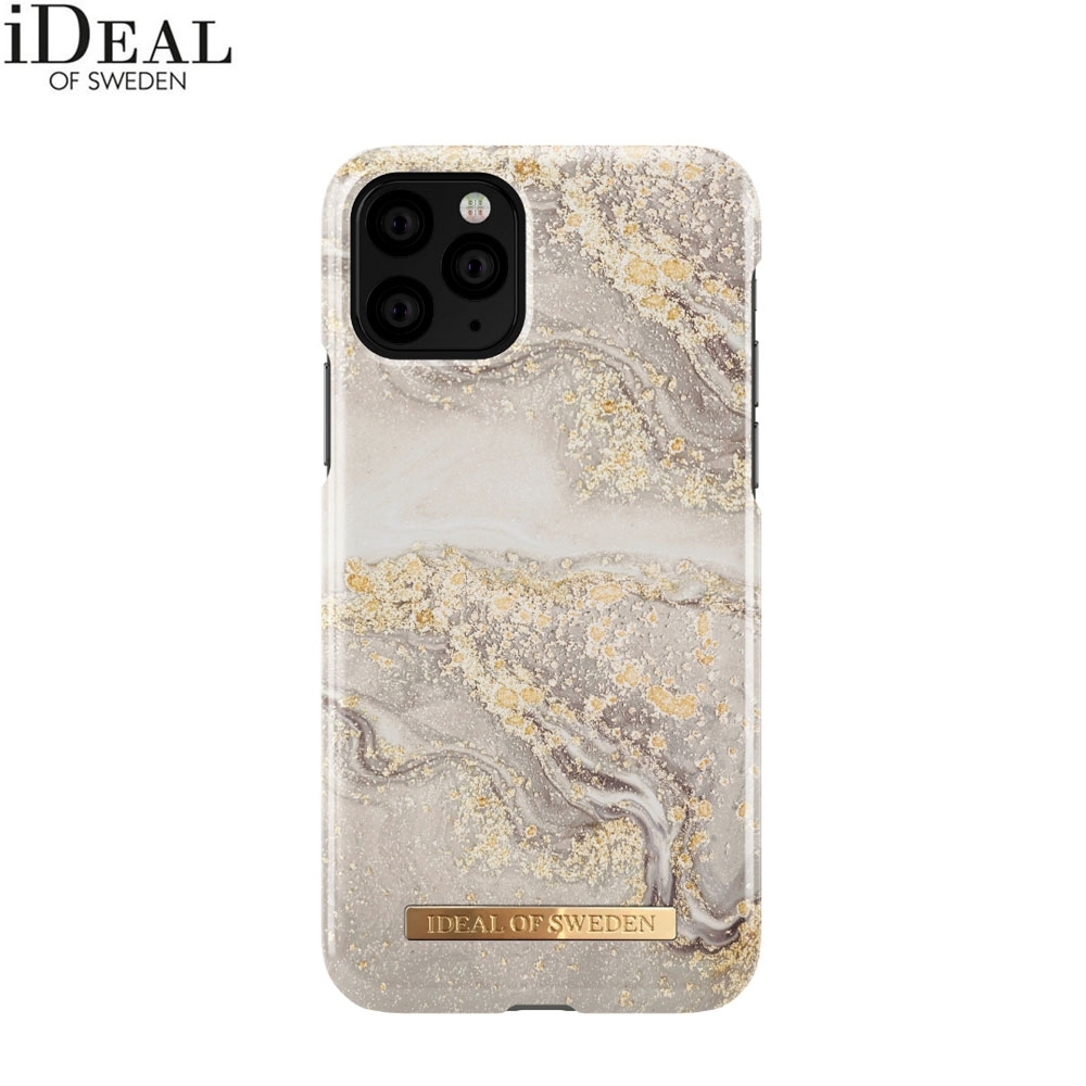 iPhone 11 Pro Max / iPhone Xs Max Hardcase Hülle (IDFCSS19-I1965-121) - Sparkle Greige Marble