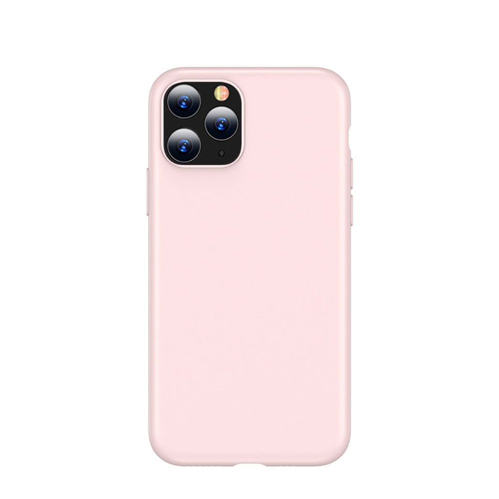 Image of iPhone 11 Pro Max Silikon Case Hülle - Rosa (Matt) bei Apfelkiste.ch