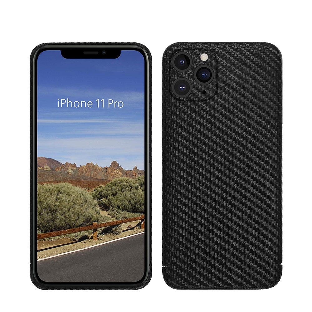 Image of Viversis - iPhone 11 Pro Echtcarboncover Schutzhülle Ultrathin (10.85.0033) - Schwarz bei Apfelkiste.ch