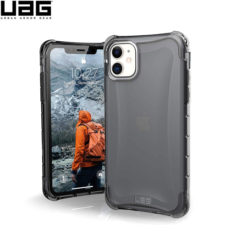UAG Urban Armor Gear - iPhone 11 Schutzhülle Plyo Case (111712113131) - Schwarz (Ash) / Transparent