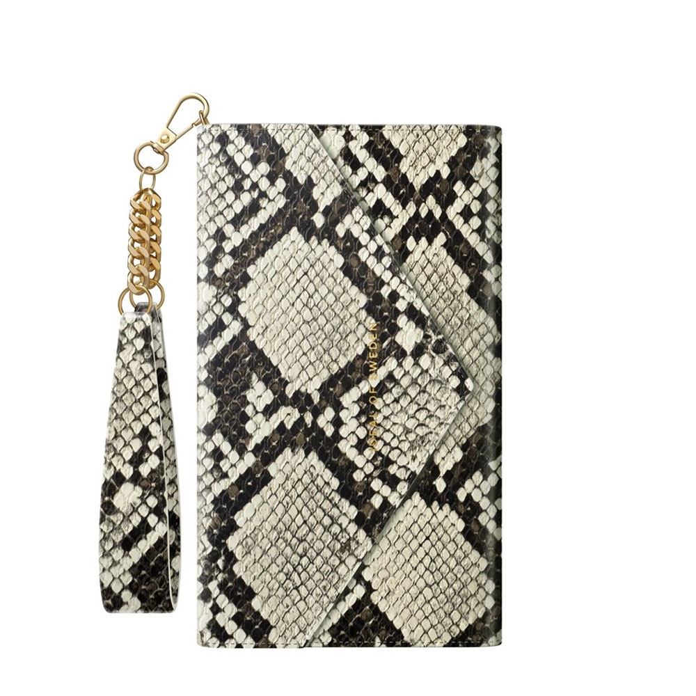 Image of iDeal of Sweden - iPhone 12 Mini 2in1 Leder Tasche + Hülle Envelope Clutch (IDECSS20-I2054-203) - Desert Python bei Apfelkiste.ch