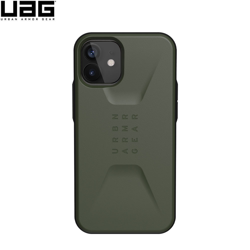 UAG Urban Armor Gear - iPhone 12 Mini Schutzhülle Civilian Case (11234D117272) - Olive Drab (Grün)