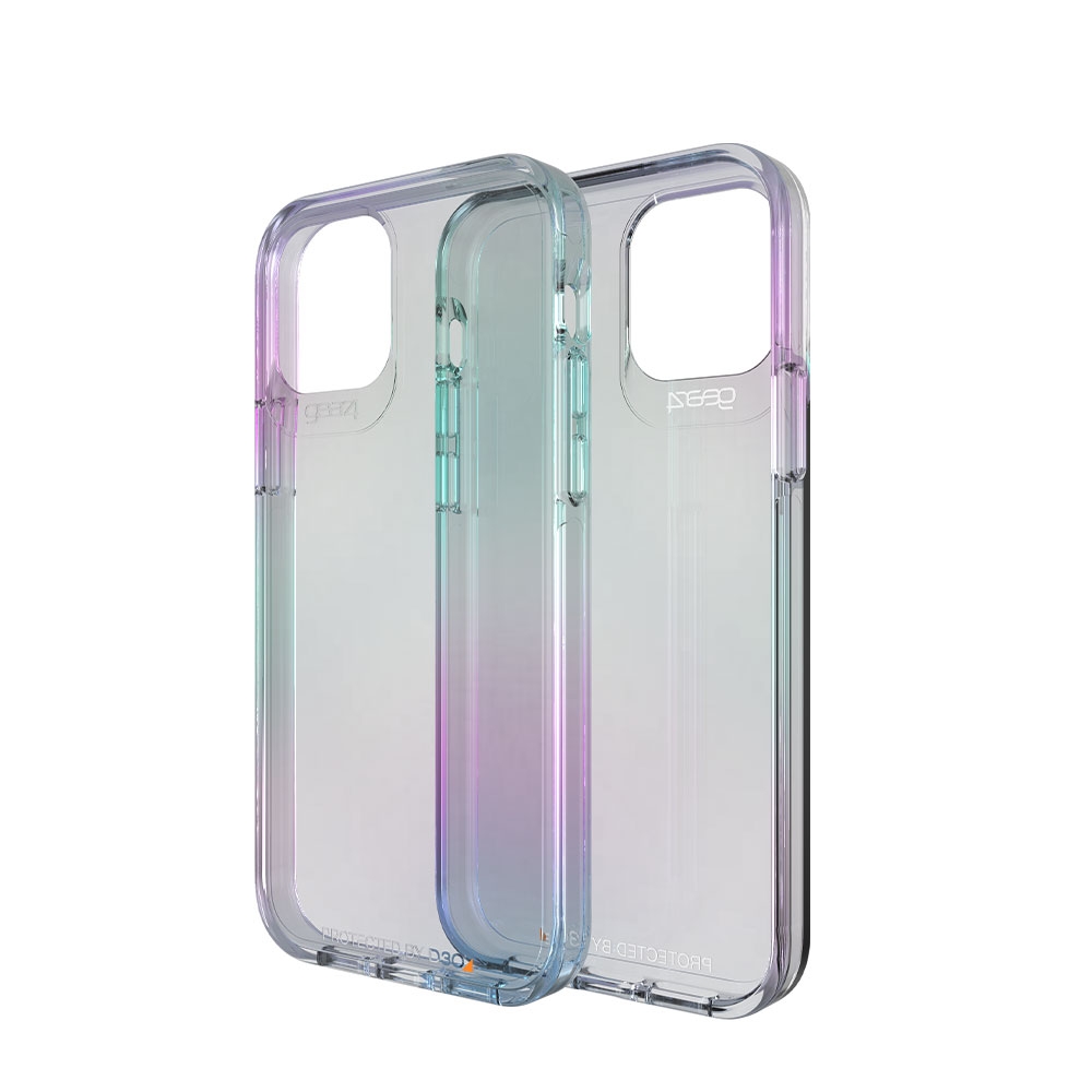 Image of Gear4 - iPhone 12 / iPhone 12 Pro Schutzhülle Case Crystal Palace D3O (IC1261CRTIRT) - Regenbogen (Iridescent) bei Apfelkiste.ch