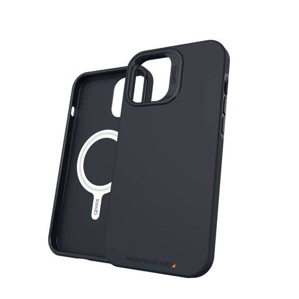 Image of Gear4 - iPhone 12 / iPhone 12 Pro Antibakterielle MagSafe Schutzhülle Case Rio Snap (702007478) - Schwarz bei Apfelkiste.ch