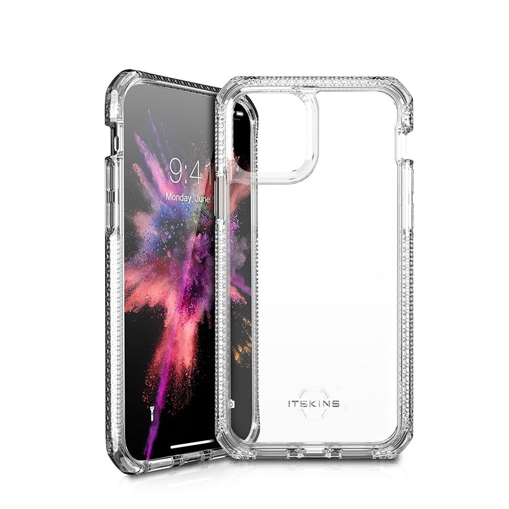 Image of ITSkins - iPhone 12 / iPhone 12 Pro Supreme Clear Antimikrobielle Hardcase Hülle (Fallschutz 4.5 Meter) - Transparent bei Apfelkiste.ch