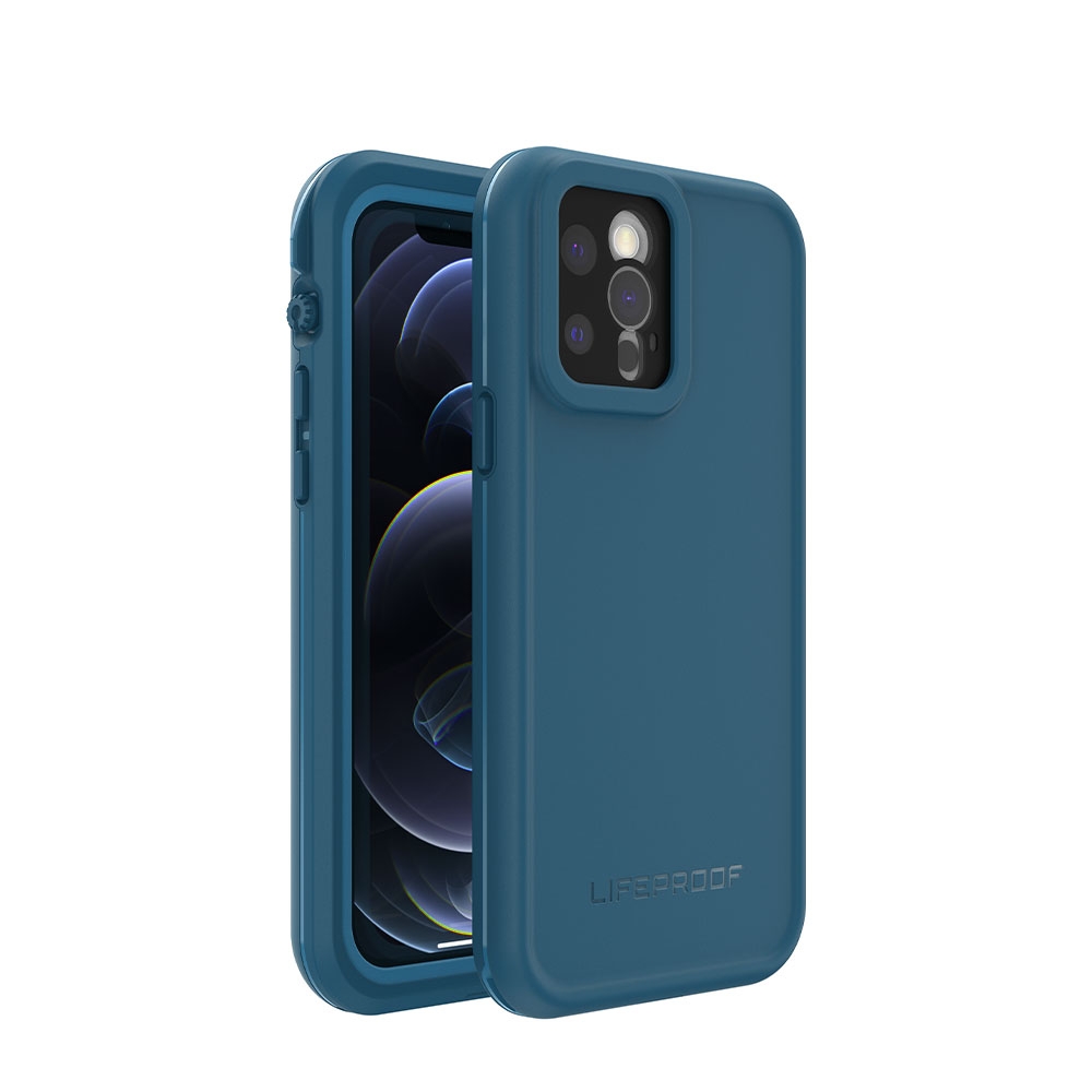 Image of Lifeproof - Fre iPhone 12 Pro Outdoor Schutzhülle aus recyceltem Ozeanplastik (77-65413) - Blau bei Apfelkiste.ch