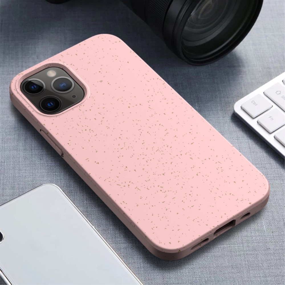 Image of iPhone 12 Pro Max Bio Gummi Schutzhülle Eco Friendly Nachhaltig Kompostierbar - Rosa bei Apfelkiste.ch
