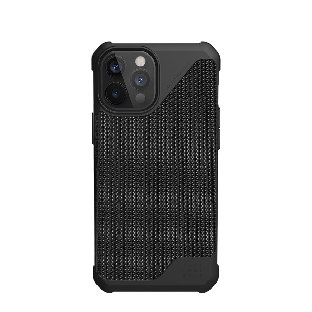 Image of UAG Urban Armor Gear - iPhone 12 Pro Max Schutzhülle Metropolis LT (11236O113940) - Schwarz (FIBR) bei Apfelkiste.ch