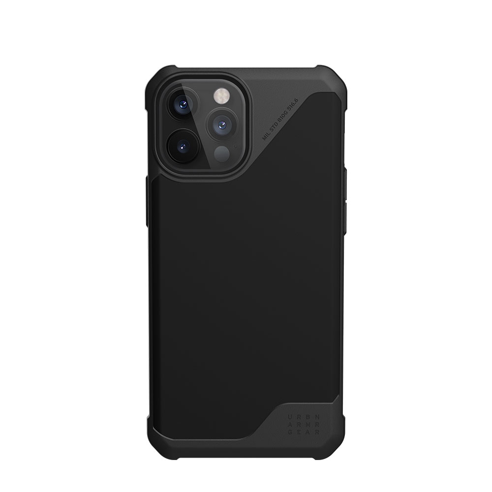 Image of UAG Urban Armor Gear - iPhone 12 Pro Max Schutzhülle Metropolis LT (11236O113840) - Schwarz (SATN) bei Apfelkiste.ch