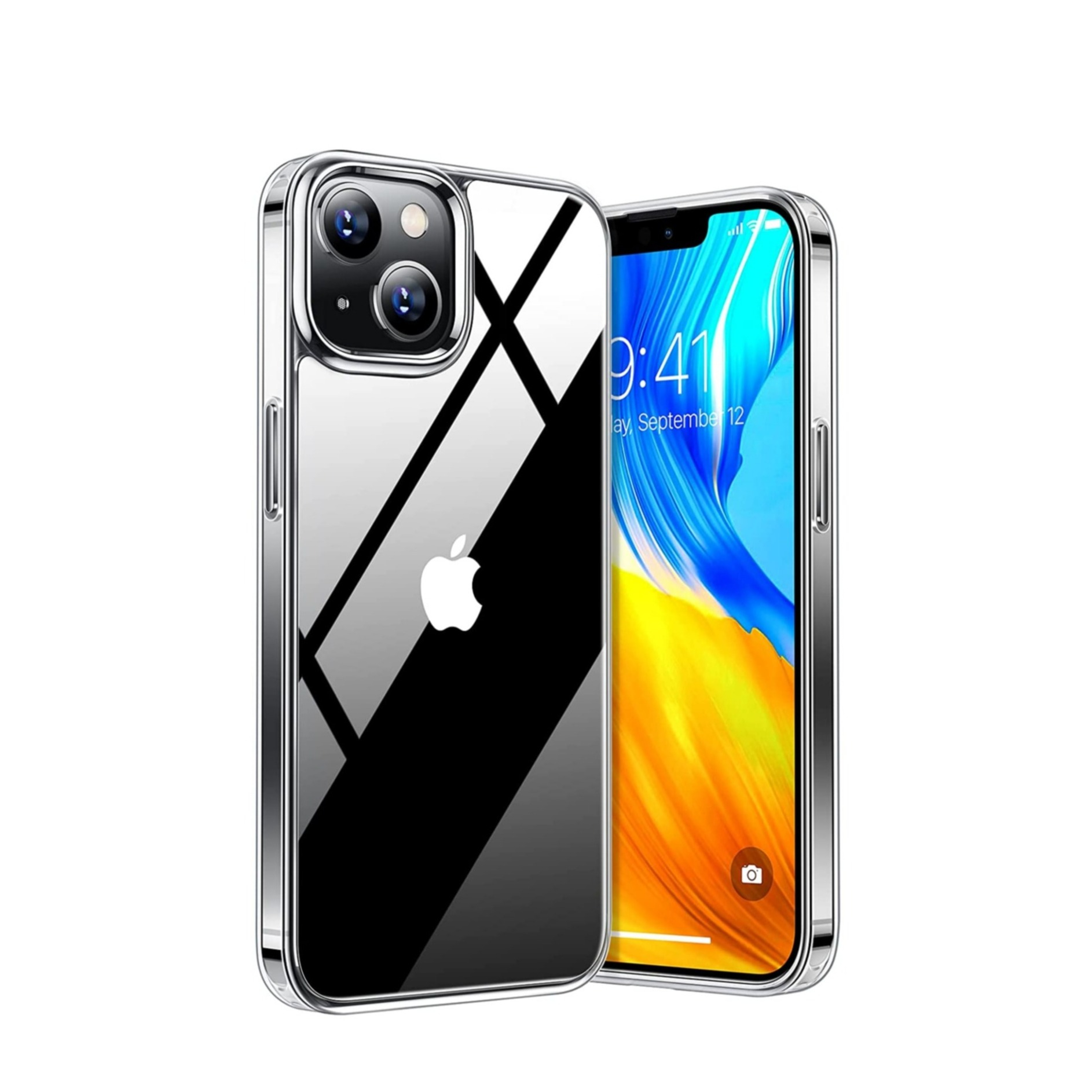 Image of Benks - iPhone 13 Hybrid 2in1 Hülle TPU Bumper + Acryl Rückseite - Transparent bei Apfelkiste.ch