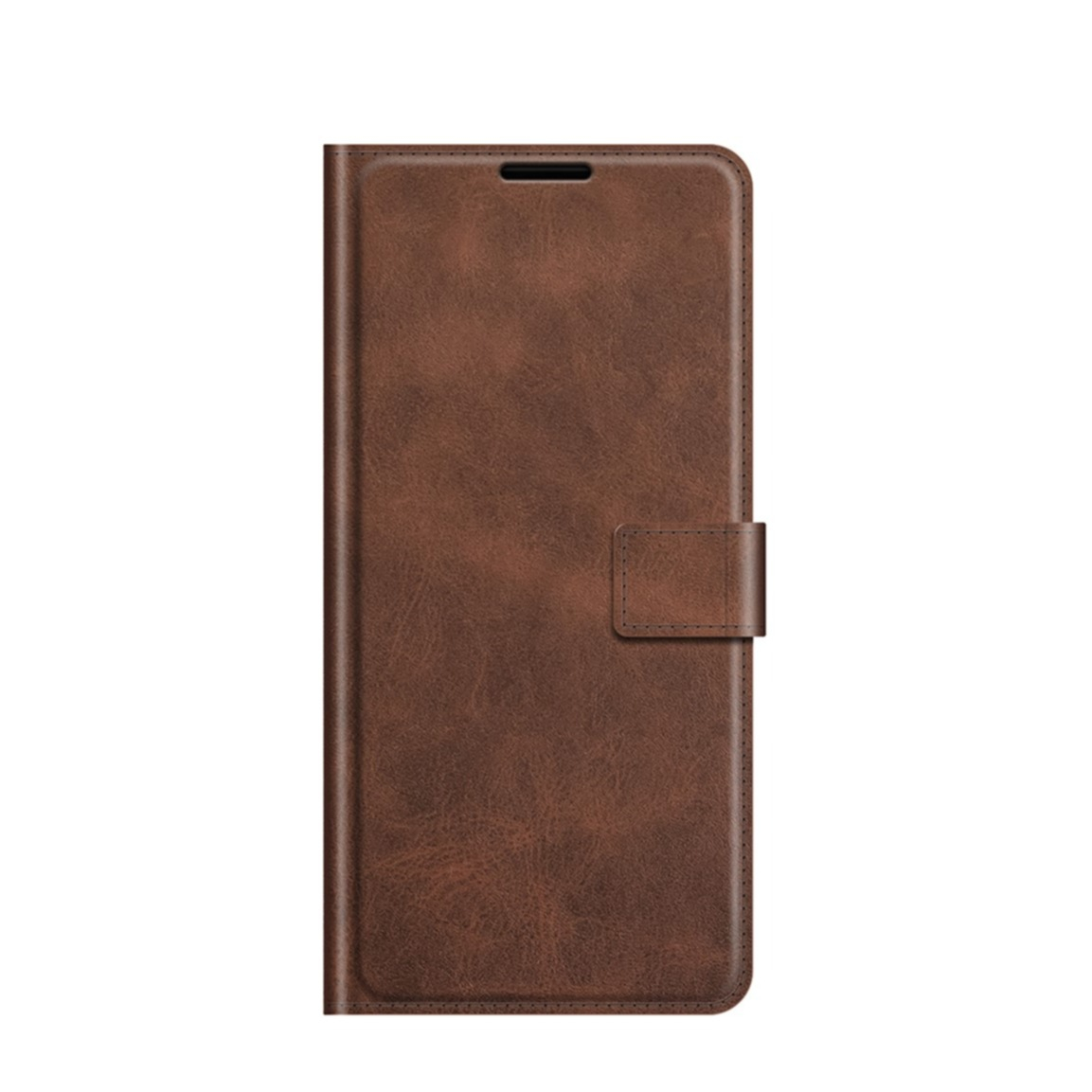Image of iPhone 13 Pro Vintage Leder Tasche Flip Cover mit Kartenfächer - Braun bei Apfelkiste.ch